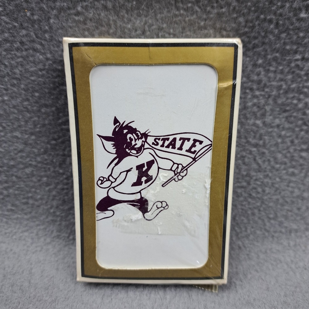 Vintage Kansas State Playing Cards Gemaco Bridge Deck Sealed New USA Made Coated